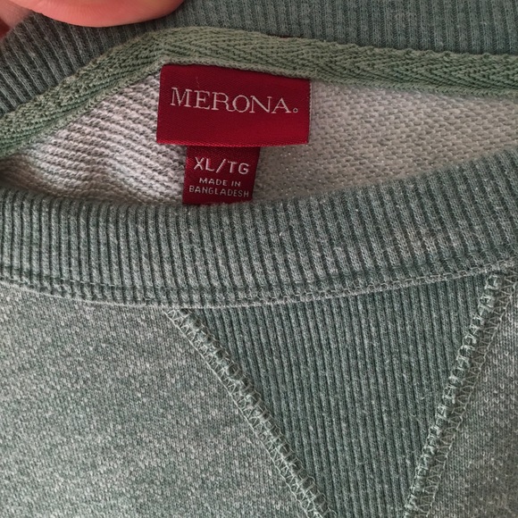 Olive green sweatshirt - Picture 3 of 4